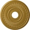 Ekena Millwork Melonie Ceiling Medallion (Fits Canopies up to 6 3/8"), 16"OD x 3 5/8"ID x 3/4"P, Pharaohs Gold CM16MLPGS - alternate 1